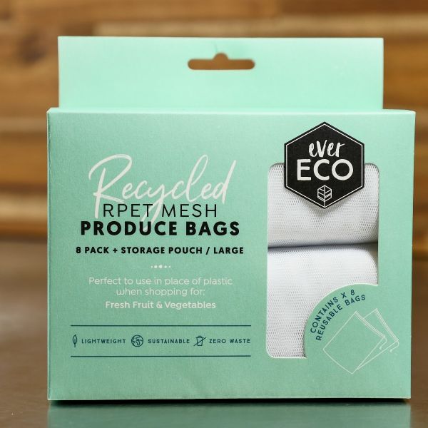 Ever Eco Recycled rPET Mesh Produce Bags Large