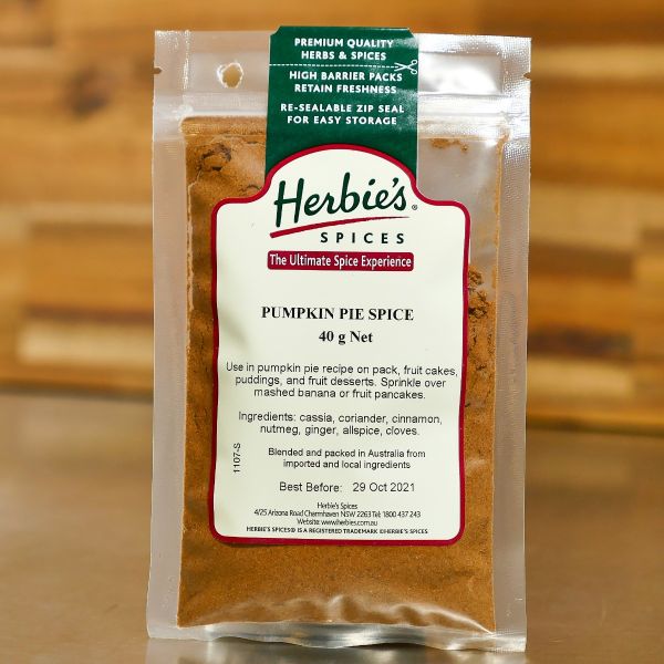 Pumpkin pie spice australia deals