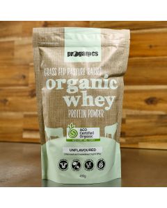 Proganics Organic Whey Protein Powder Unflavoured 450g