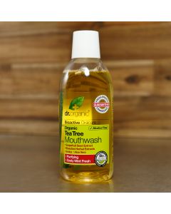 Dr Organic Tea Tree Mouthwash 500ml