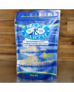Salt of the Earth Hand Harvested Celtic Sea Salt - Coarse