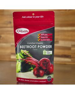 Morlife Beetroot Powder Certified Organic 150g