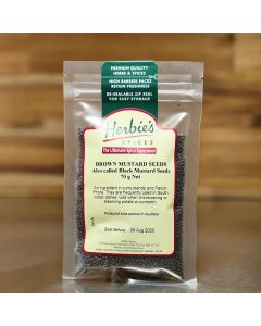 Herbie's Brown Mustard Seeds 70g