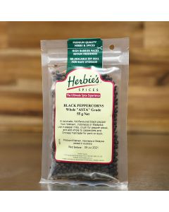 Herbie's Black Peppercorns 55g