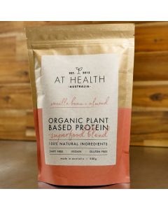 At Health Organic Plant Based Protein + Superfood Blend - Vanilla Bean + Almond