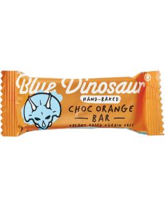 Blue Dinosaur Choc Orange Bar