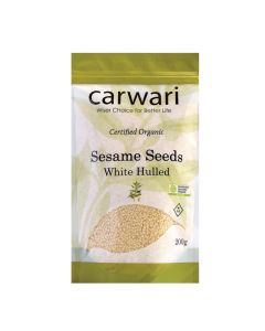 Carwari Organic Sesame Seeds White Hulled