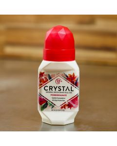 Crystal Mineral Roll-on Deodorant - Pomegranate 