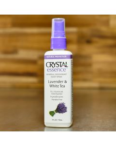 Crystal Mineral Deodorant Spray- Lavender & White Tea 