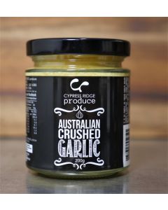 Cypress Ridge Produce Australian Crushed Garlic 200g