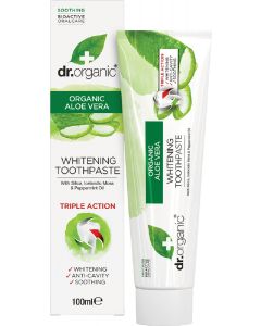 Dr Organic Whitening Toothpaste with Aloe Vera