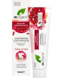 Dr Organic Whitening Toothpaste with Pomegranate