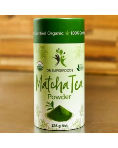 Dr Superfoods Matcha Tea Powder Certified Organic 