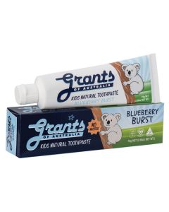 Grants Kids Natural Toothpaste Blueberry Burst 75g