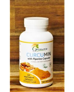 Grenera Curcumin with Piperine Capsules