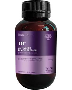 Hab Shifa  TQ+ Activated Black Seed Oil Capsules 500mg 