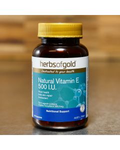 Herbs of Gold Natural Vitamin E 500IU