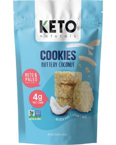 Keto Naturals Cookies Buttery Coconut