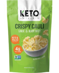 Keto Naturals Crispy Cauli Garlic & Herbs Bites 