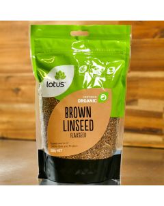 Lotus Organic Brown Linseed (Flaxseed)