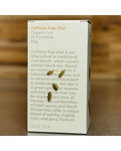Love Tea Caffeine Free Chai Organic Tea