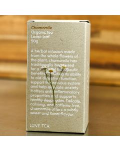 Love Tea Chamomile Organic Herbal Tea