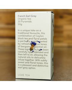 Love Tea French Earl Grey Organic Traditional Tea