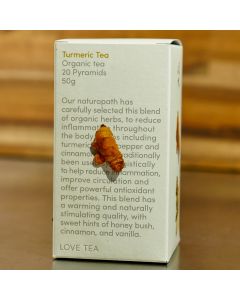 Love Tea Turmeric Organic Wellness Tea