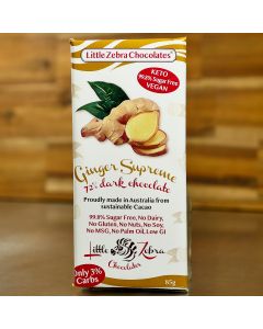 Little Zebra Ginger Supreme Dark Chocolate