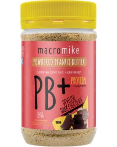 Macro Mike PB+ Powdered Peanut Butter - Dark Chocolate 