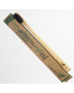 MiEco Bamboo Charcoal Eco Toothbrush - Adult Soft