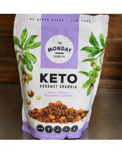The Monday Food Co. Keto Granola Sweet Crunchy Macadamia Clusters 800g
