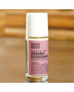 Noosa Basics Organic Roll On Deodorant Rose & Frankincense