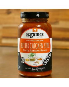 Ozganics Butter Chicken Style Curry Simmer Sauce