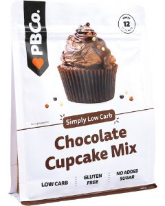 PBCo Low Carb Chocolate Cupcake Mix 