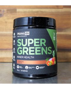 PranaOn Super Greens Tropical Flavour 150g