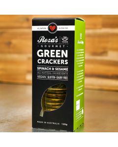 Roza's Gourmet Green Crackers 
