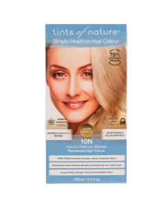 Tints of Nature Permanent Hair Colour - Natural Platinum Blonde 10N