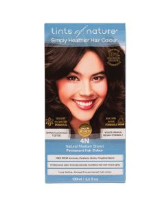 Tints of Nature Permanent Hair Colour - Natural Medium Brown 4N