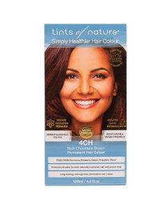 Tints of Nature Permanent Hair Colour - Rich Chocolate Brown 4CH