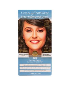 Tints of Nature Permanent Hair Colour - Dark Ash Blonde 6C