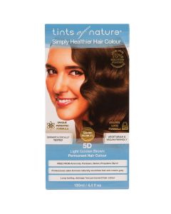 Tints of Nature Permanent Hair Colour - Light Golden Brown 5D