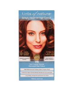 Tints of Nature Permanent Hair Colour - Soft Copper Blonde 7R