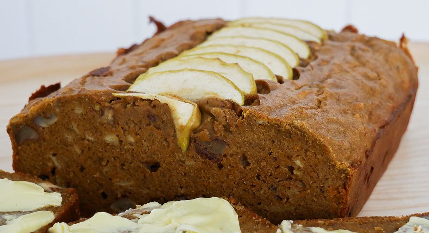 Apple Pumpkin Banana Flour Bread