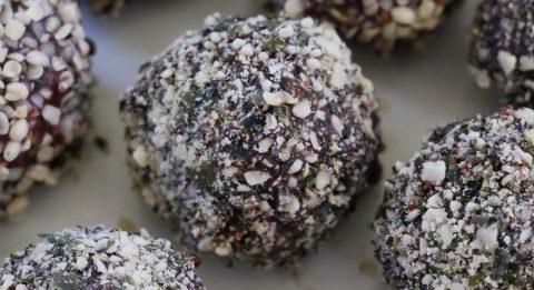 Dark Chocolate Quinoa Balls