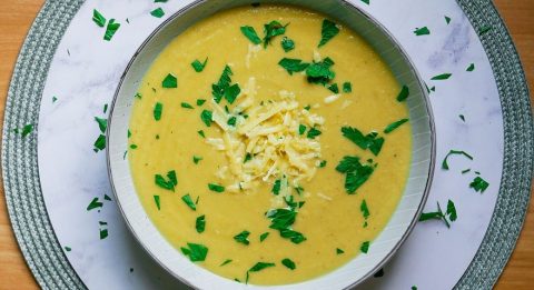 Roasted Cauliflower Soup