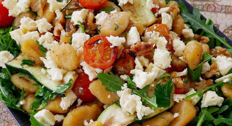 Toasted Pumpkin Gnocchi salad website pick