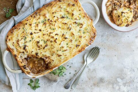 Vegetarian Lentil Shepherds Pie