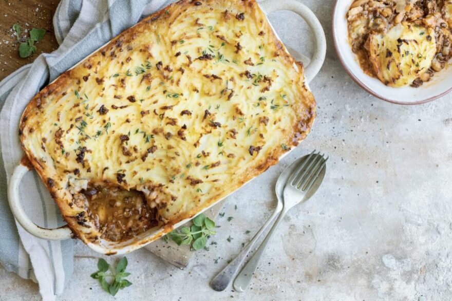 Vegetarian Lentil Shepherds Pie