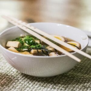Warming Miso and Tofu Soup